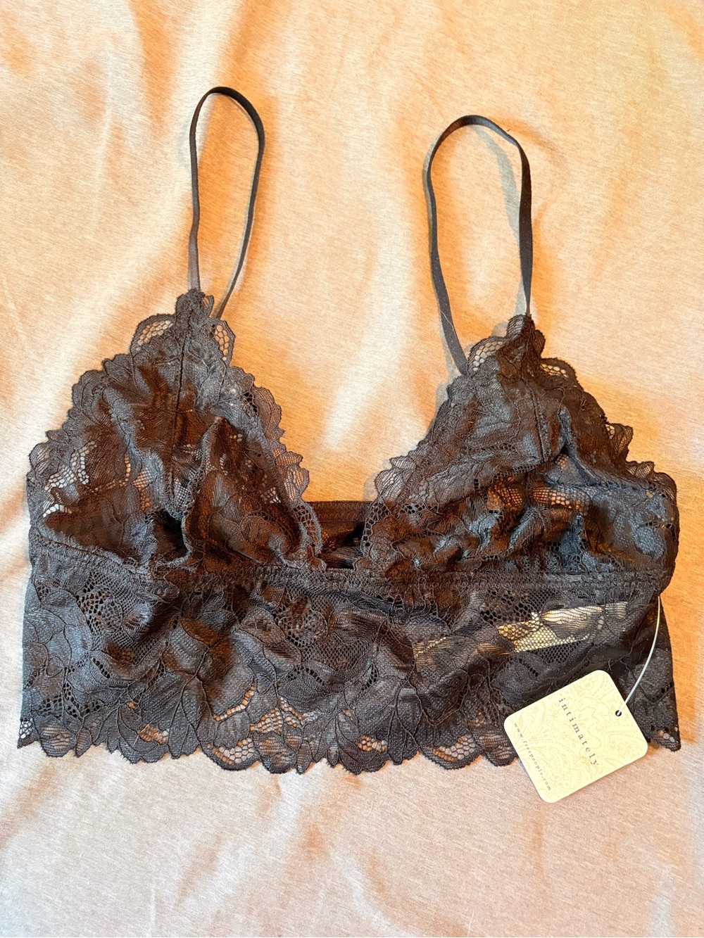 NWT Free People Intimately Lace Bralette